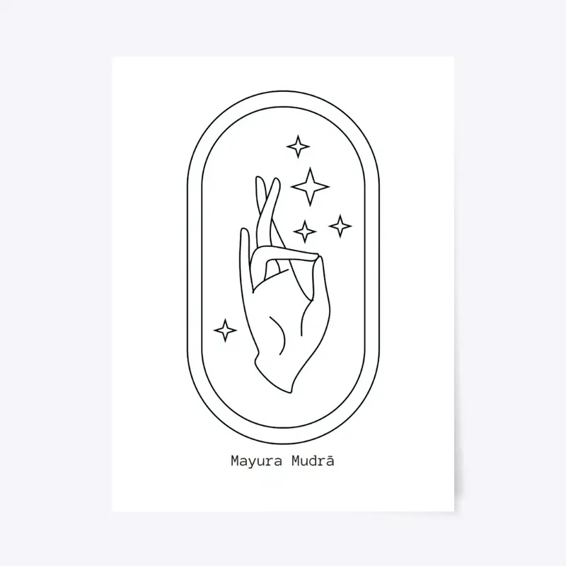 Mayura Mudra (White)